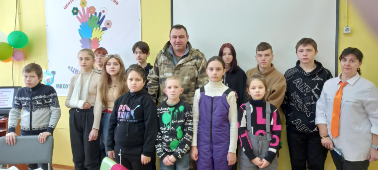 Вчстреча с участником СВО.